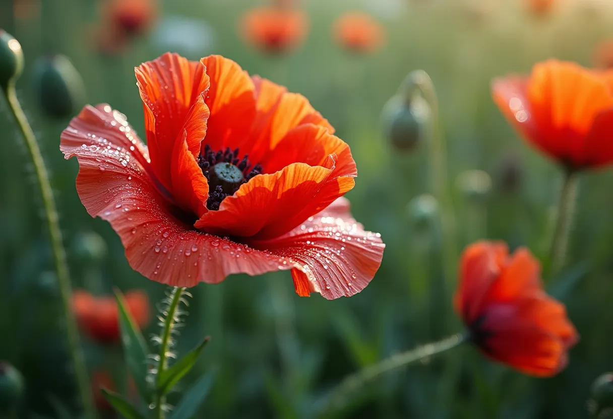 coquelicot pavot