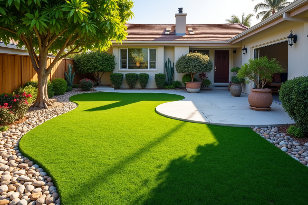 jardin sans entretien
